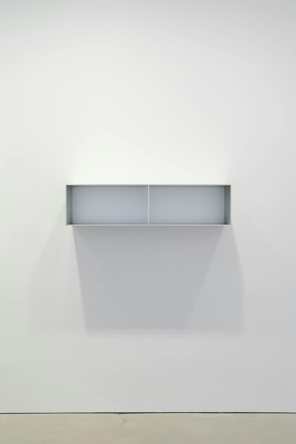 dan flavin donald judd john mccracken fred sandback david zwirner exhibition