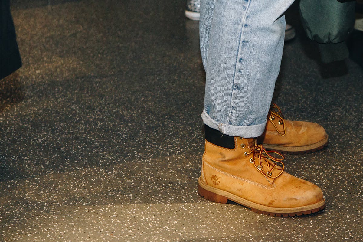 champion x timberland collab event wrap up foot locker