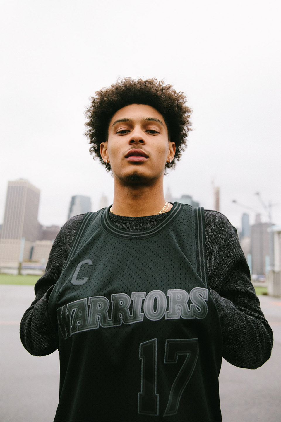 Mitchell & Ness' Tonal Black Jersey Collection is an Off The Court Staple