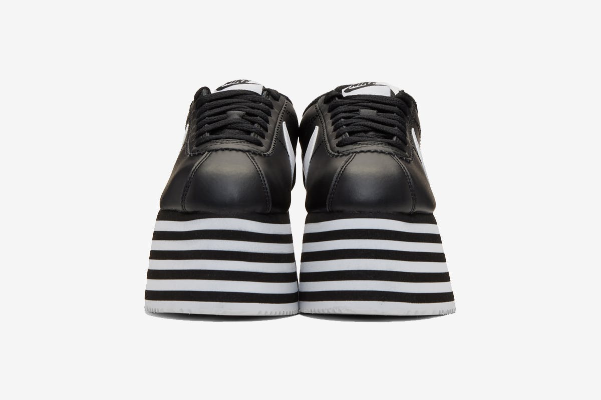 comme des garcons nike cortez platform release date price