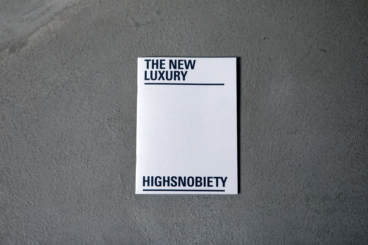 the new luxury whitepaper highsnobiety trends