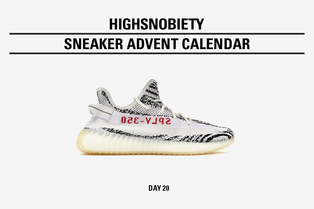 Highsnobiety Advent Calendar adidas YEEZY Boost 350 V2 “Zebra”