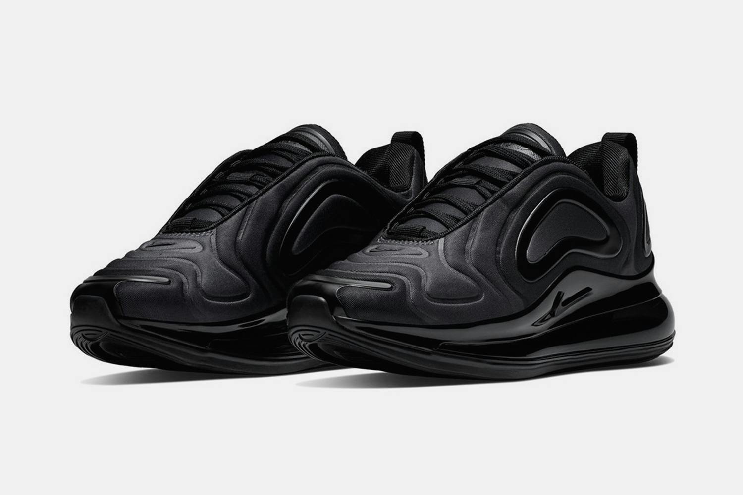 nike air max 720 triple black release date price info