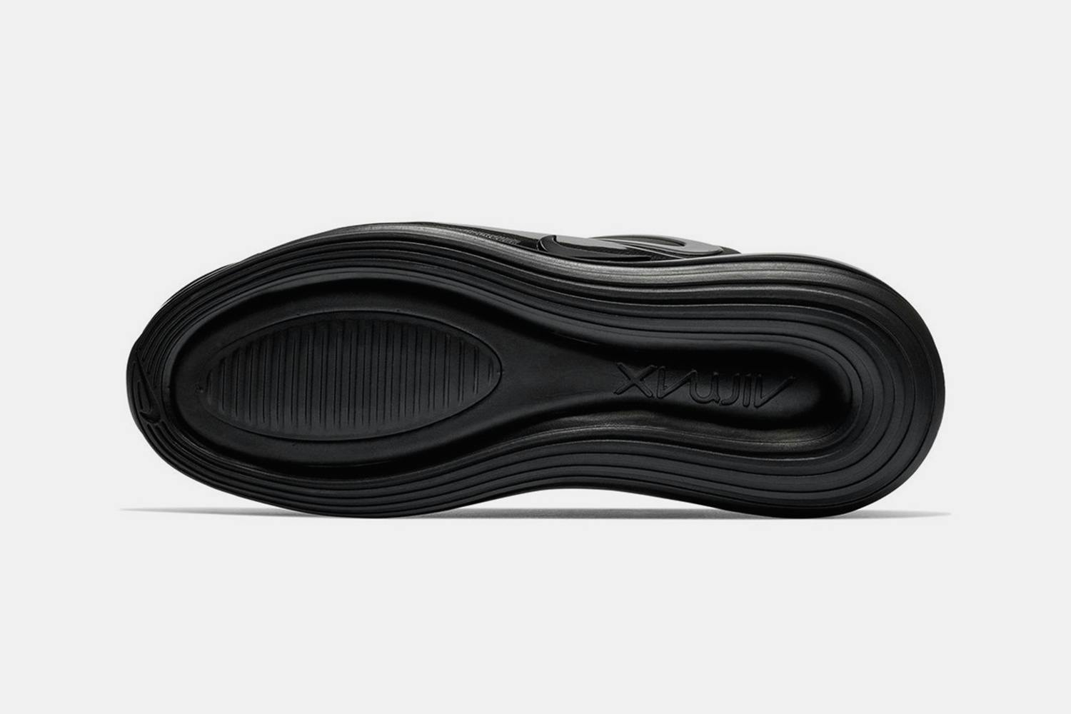 nike air max 720 triple black release date price info