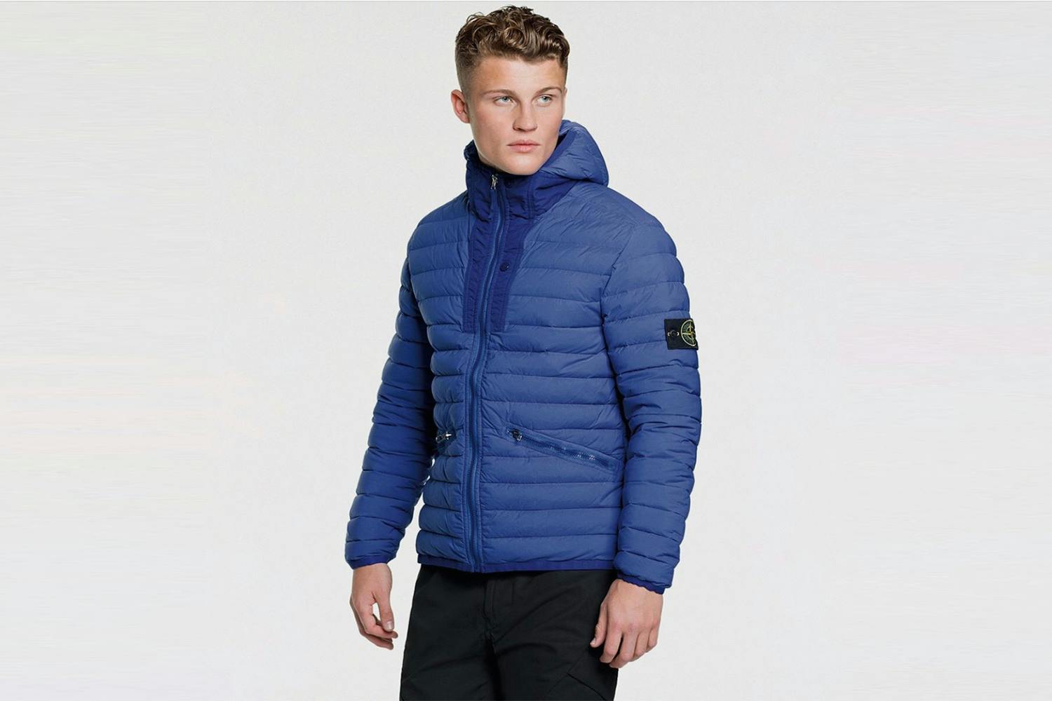 Stone Island's Loom Woven Chambers Stretch Nylon TC Jacket: Shop it Here