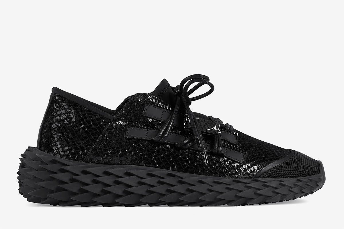 giuseppe zanotti urchin monochrome release date price P. J. Tucker