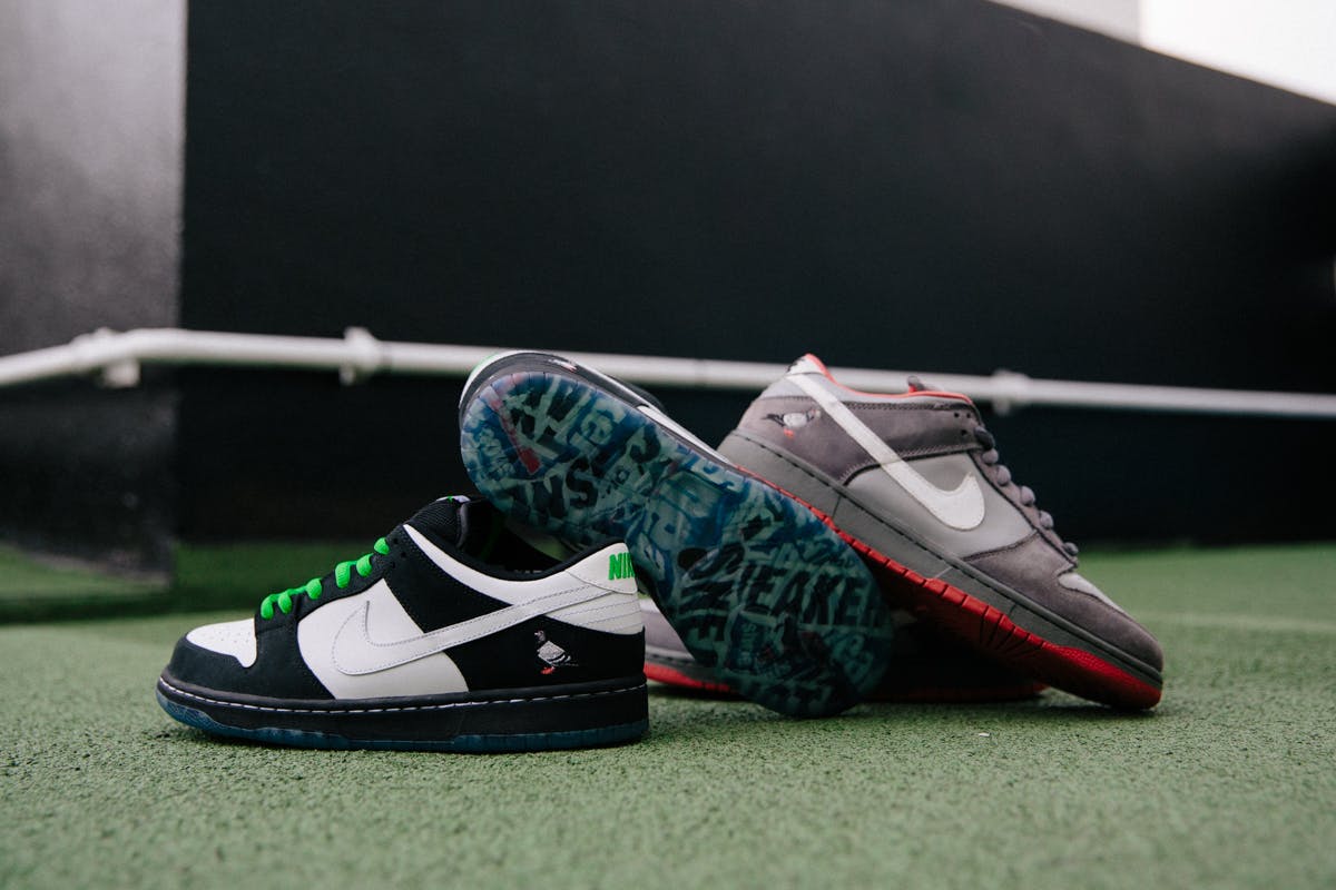 Nike SB Dunk Low Staple Panda Pigeon Mens 9.5 FOR SALE! Nike SB Dunk Low “Staple Panda Pigeon” Style  main image 4