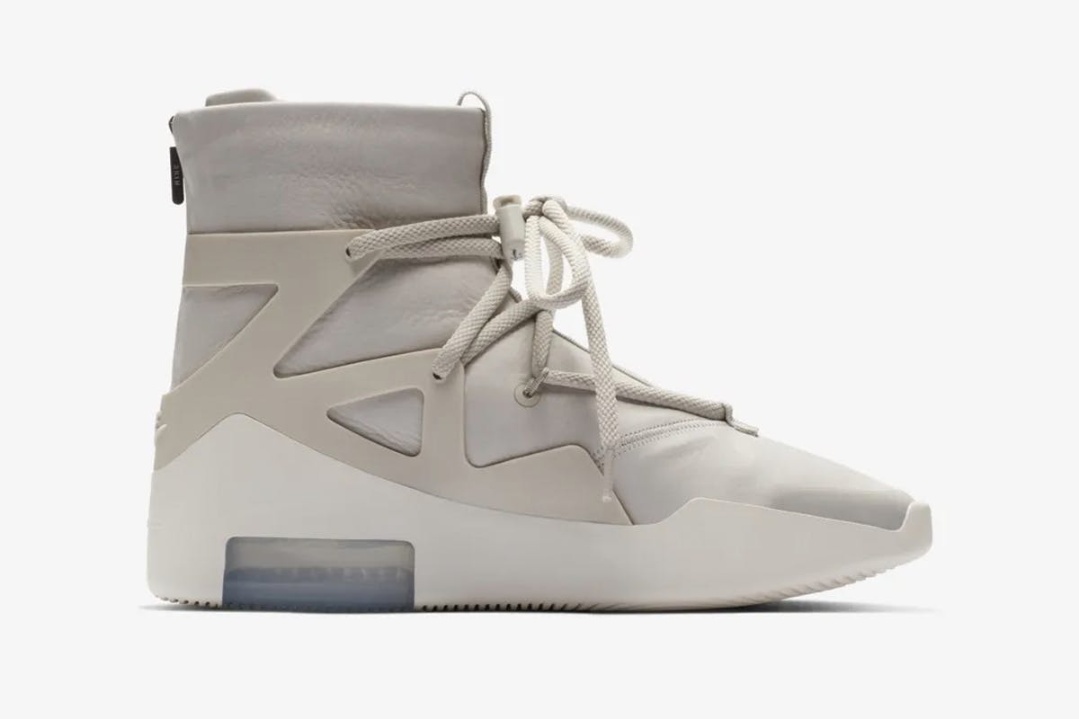 nike air fear of god 1 release date price light bone Jerry Lorenzo