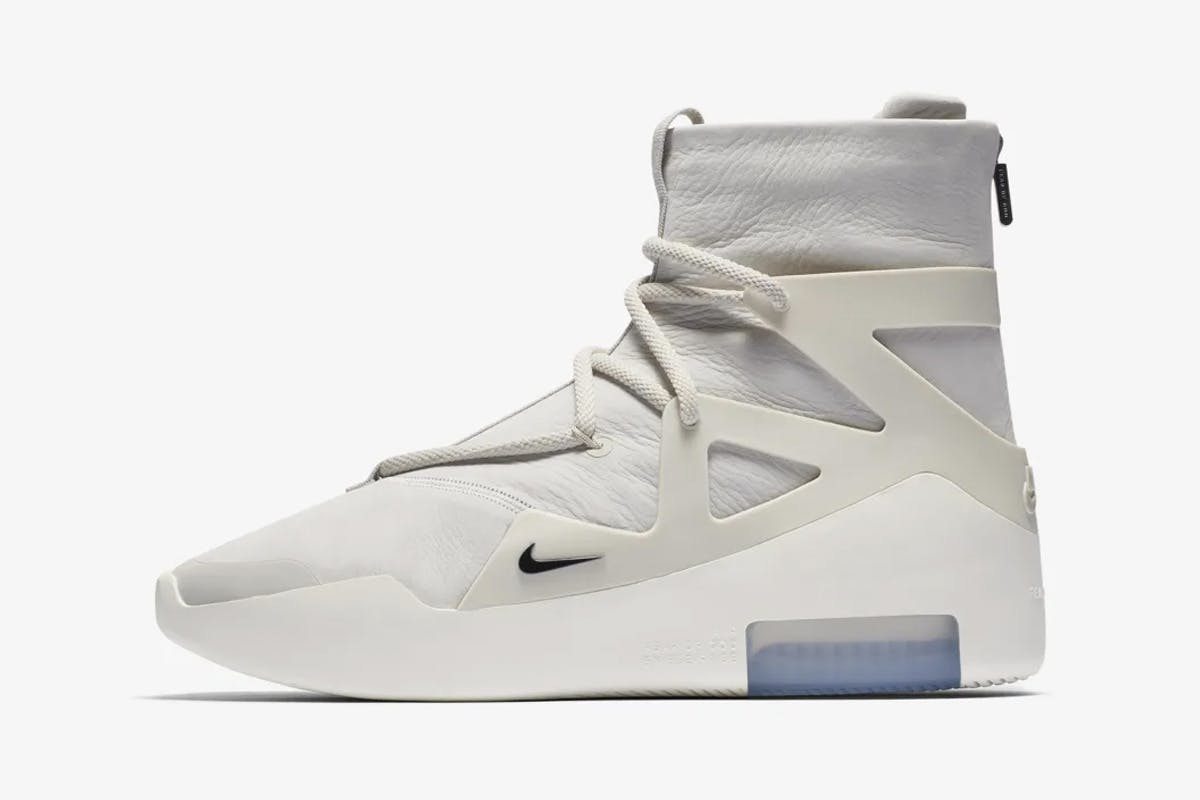 nike air fear of god 1 release date price light bone Jerry Lorenzo