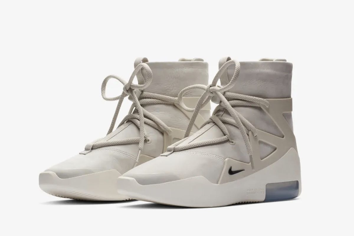 nike air fear of god 1 release date price light bone Jerry Lorenzo