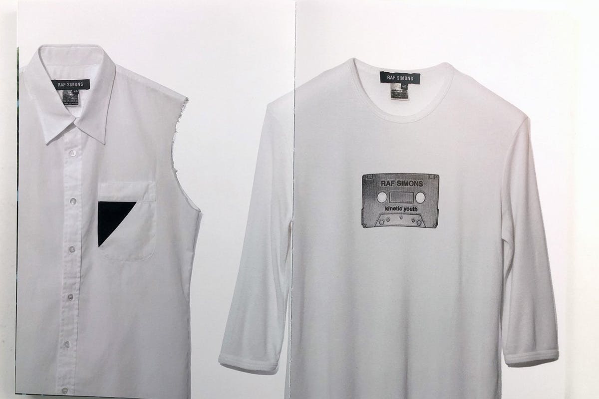 raf simons archive book IDEA books
