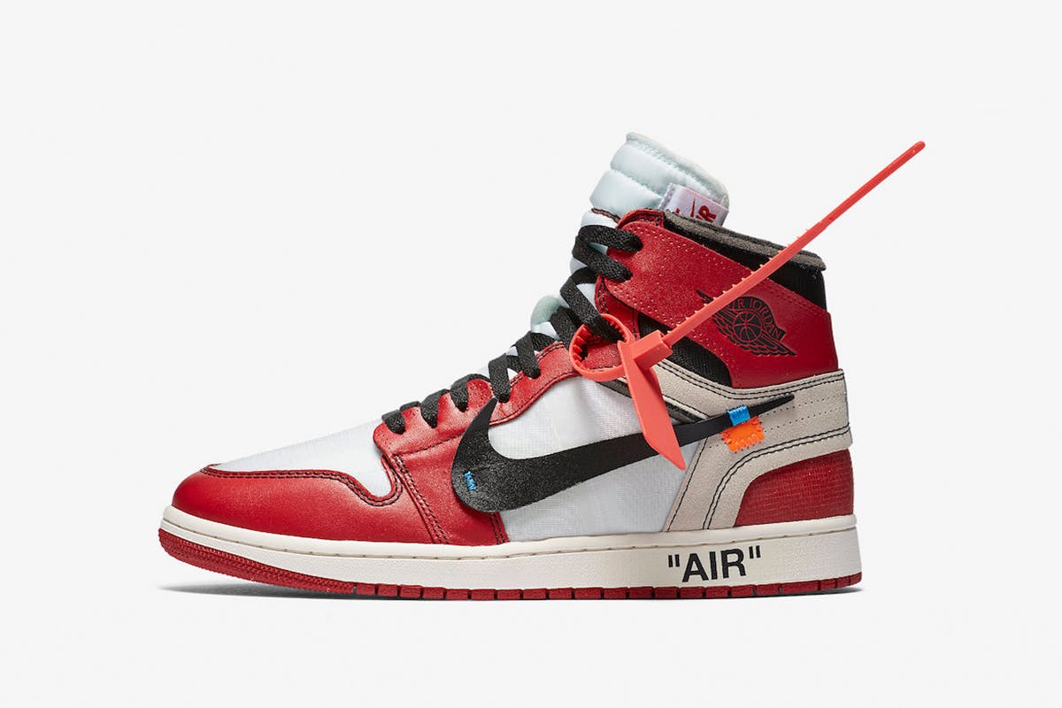 jordan 1 GOAT Nike The Ten OFF-WHITE c/o Virgil Abloh