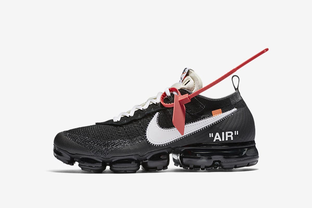 vapormax GOAT Nike The Ten OFF-WHITE c/o Virgil Abloh