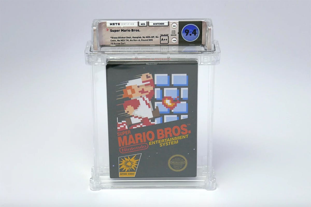 super mario bros sold 100k super mario bros.