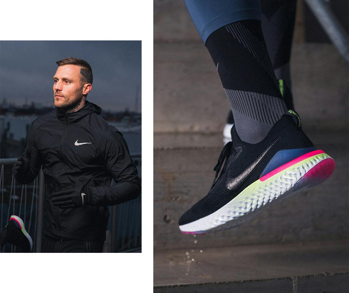 kontra k running KRAFT Runners Nike Epic React Flyknit 2