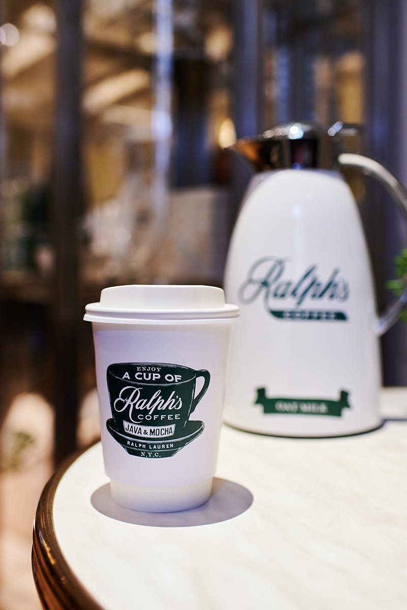 ralph lauren coffee shop pfw