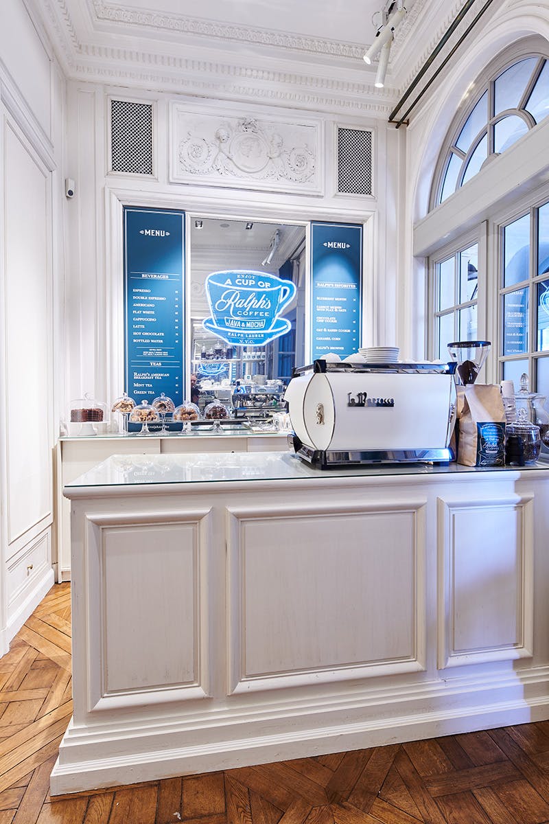 ralph lauren coffee shop pfw