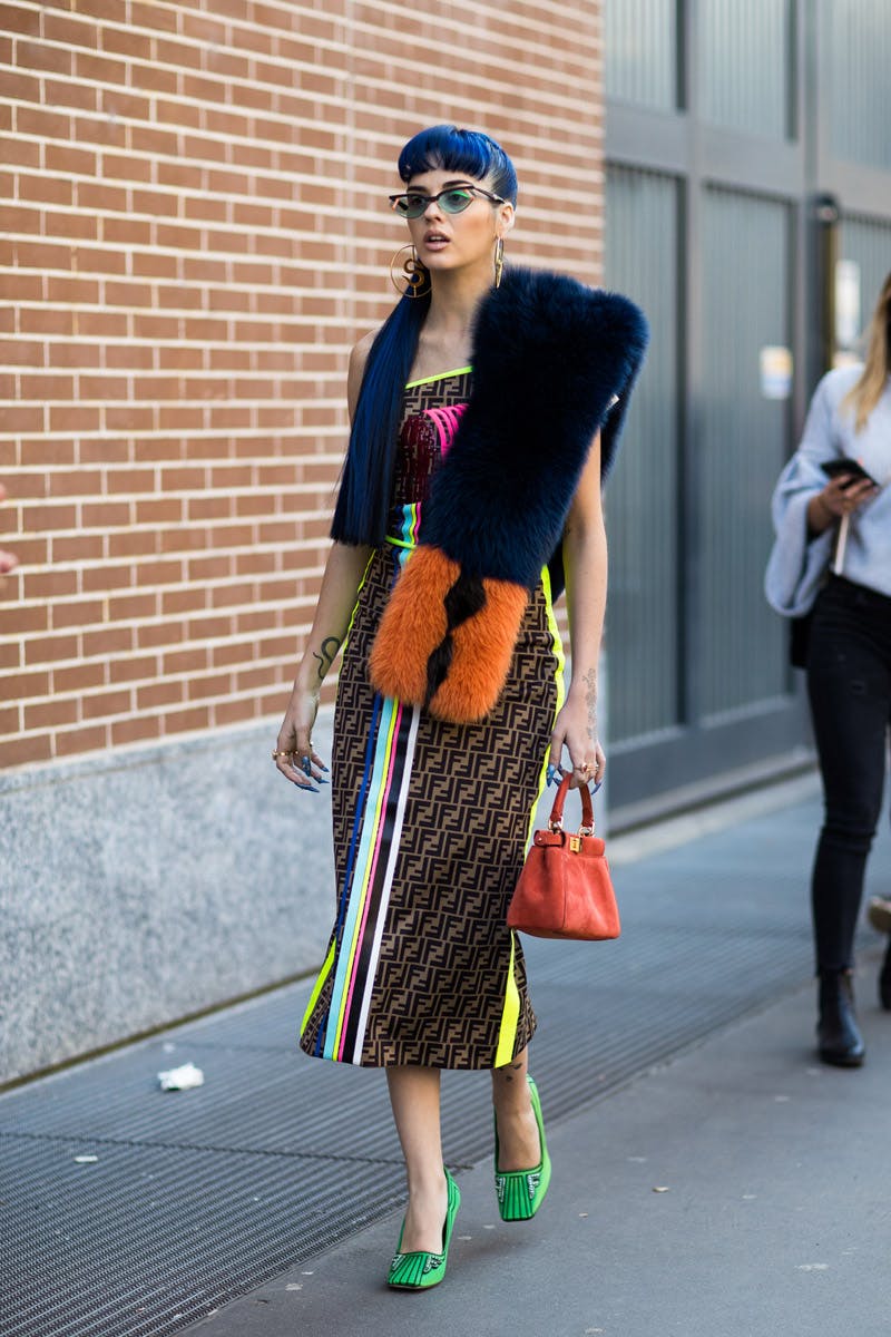 2milan street style womens fashion week Fendi GmbH Gucci