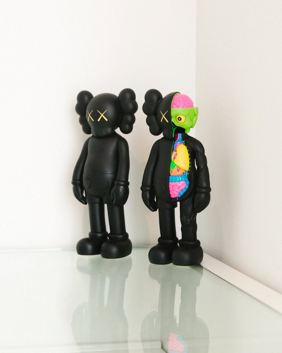 icons kaws living legends origins