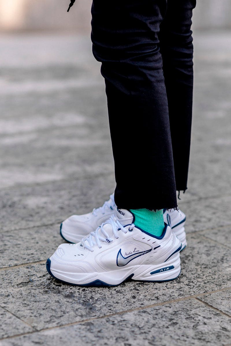 womens fashion week milan fw19 sneaker street style Adidas Nike