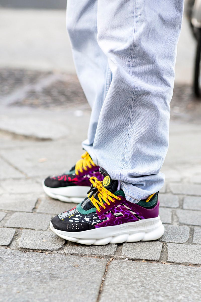 womens fashion week milan fw19 sneaker street style Adidas Nike