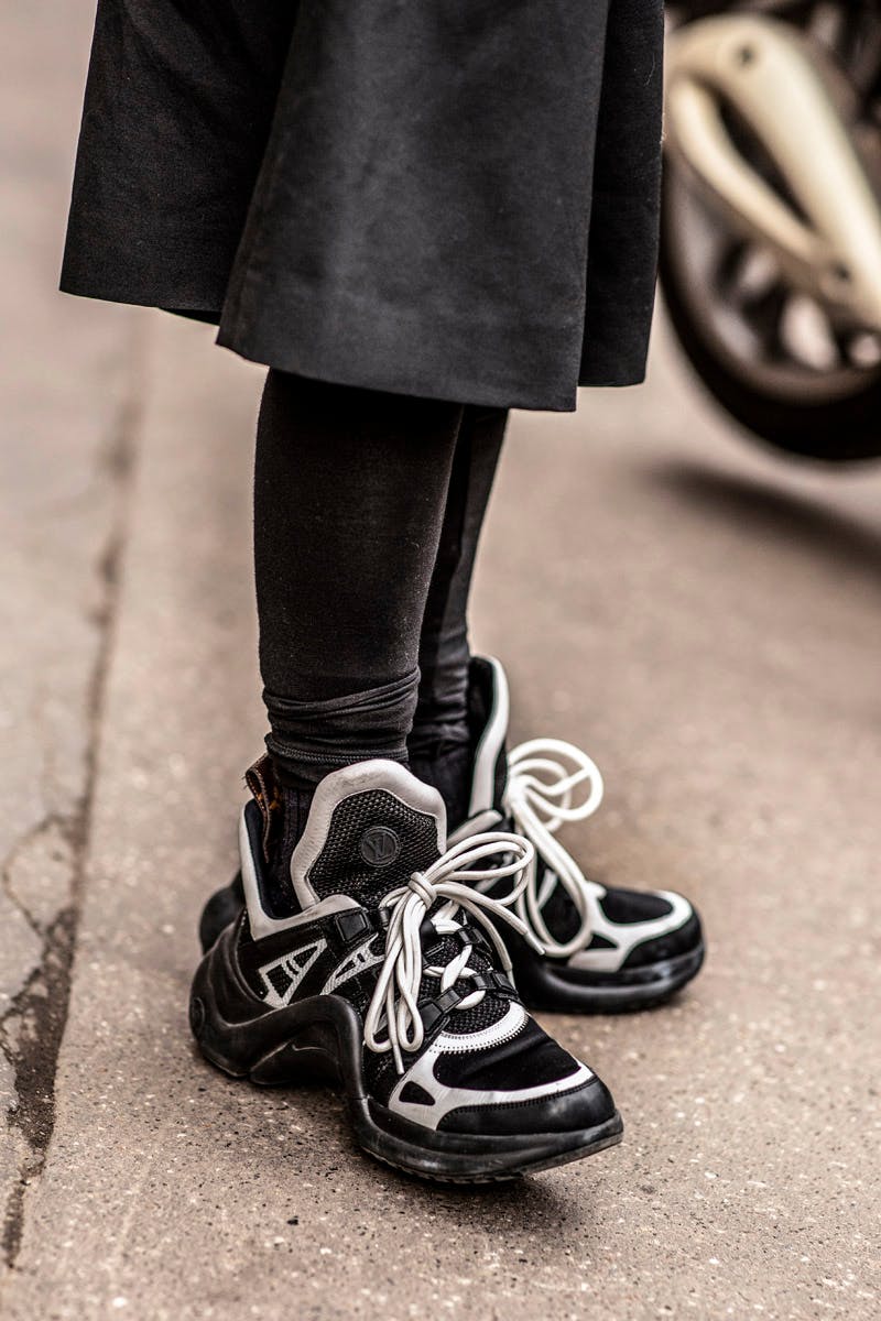 womens fashion week milan fw19 sneaker street style Adidas Nike