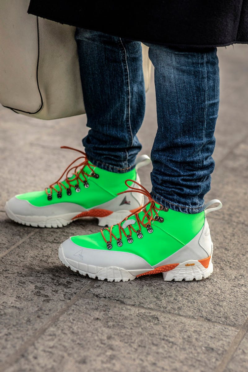 womens fashion week milan fw19 sneaker street style Adidas Nike