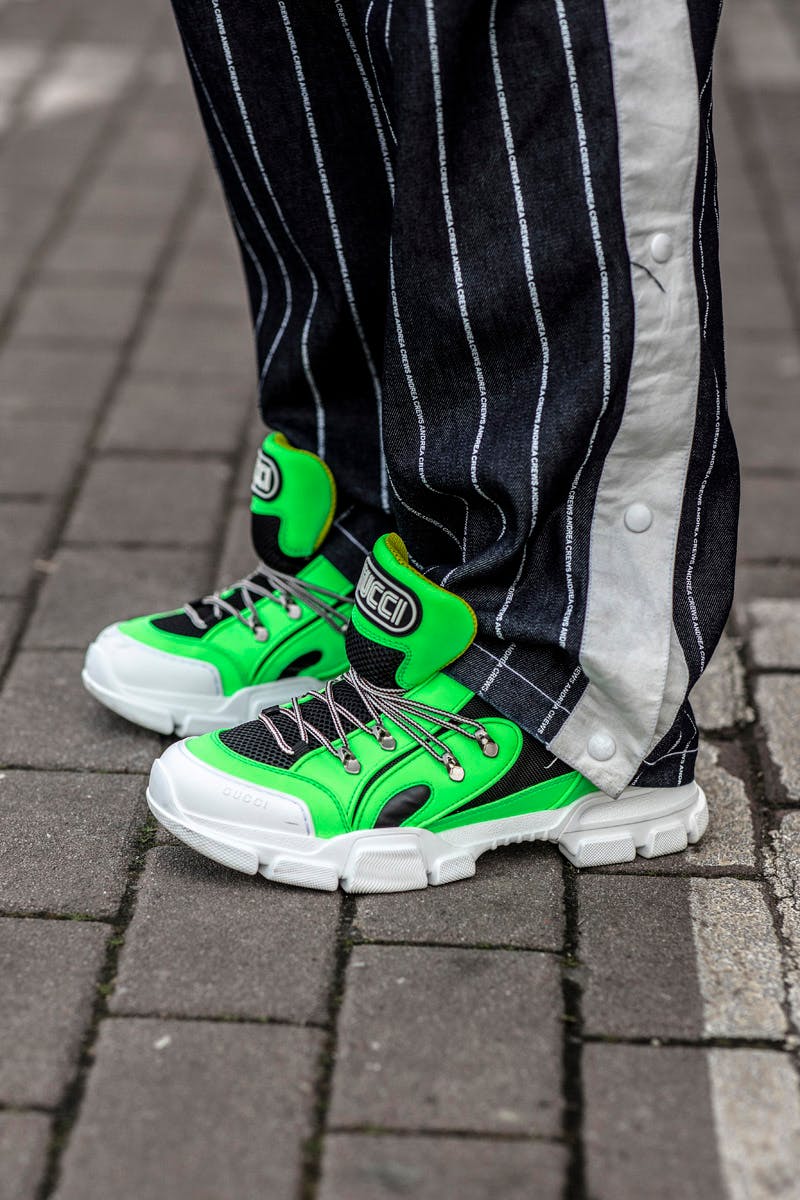 womens fashion week milan fw19 sneaker street style Adidas Nike