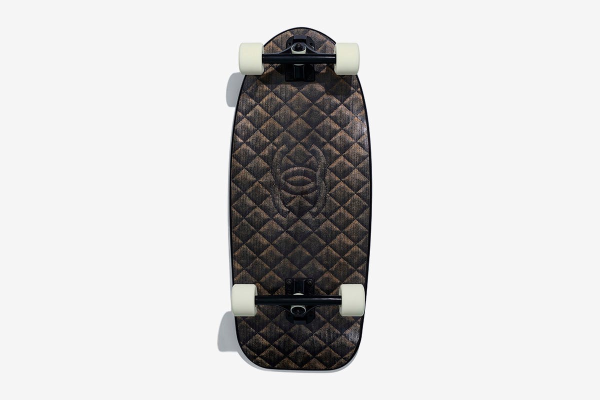 chanel skate deck surfboard