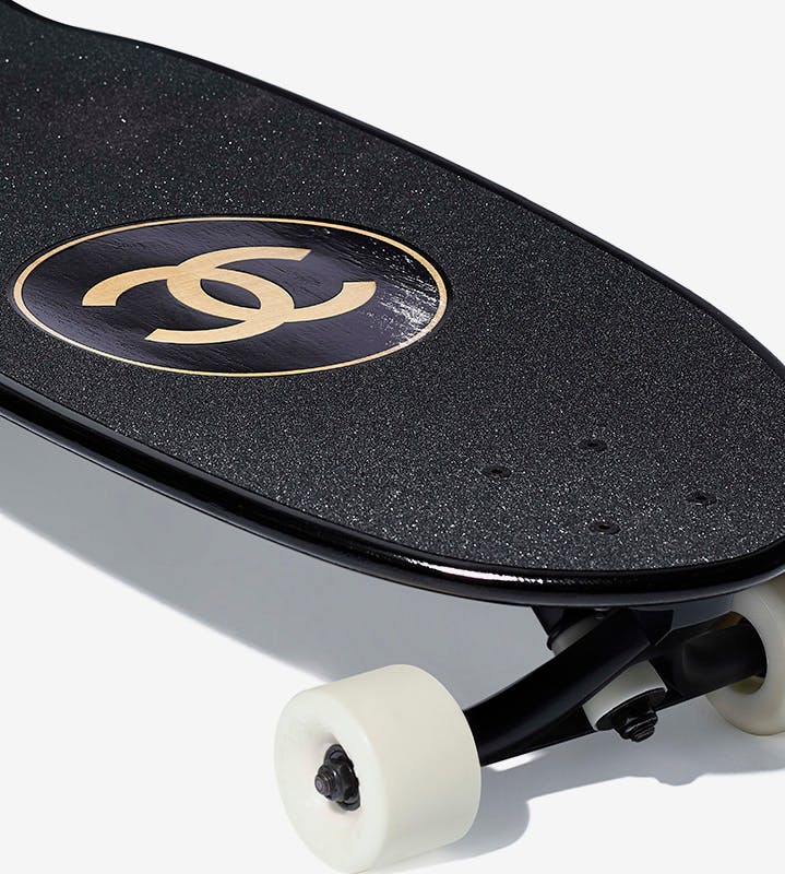 chanel skate deck surfboard