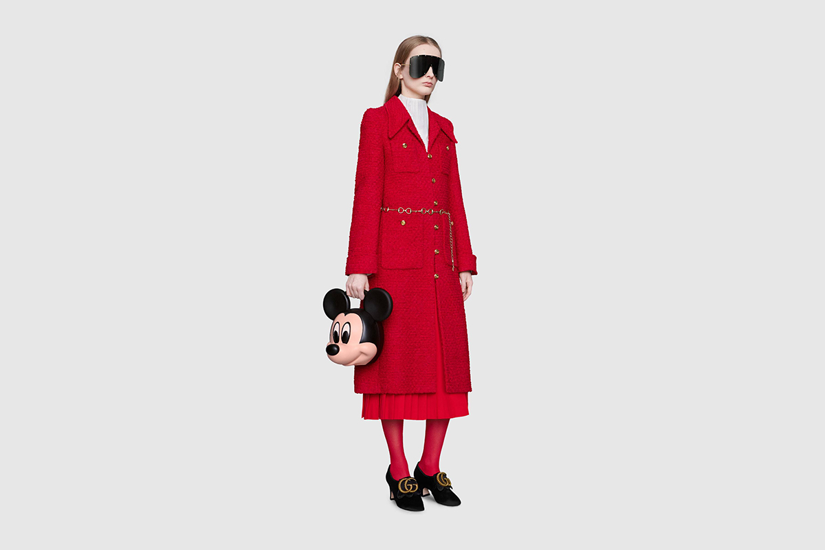 gucci mickey mouse bag disney