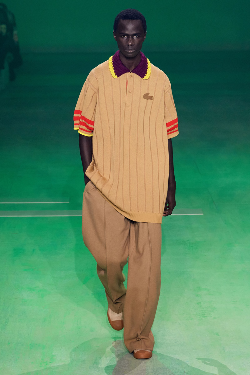 lacoste fw19 pfw Louise Trotter runway