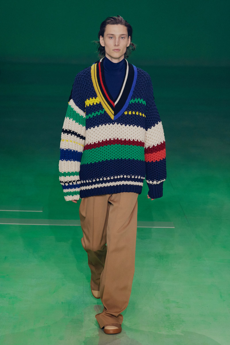 lacoste fw19 pfw Louise Trotter runway