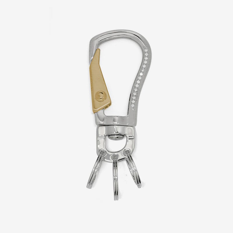 Amazon.co.jp: 24SS Silver uniform experiment carabiner