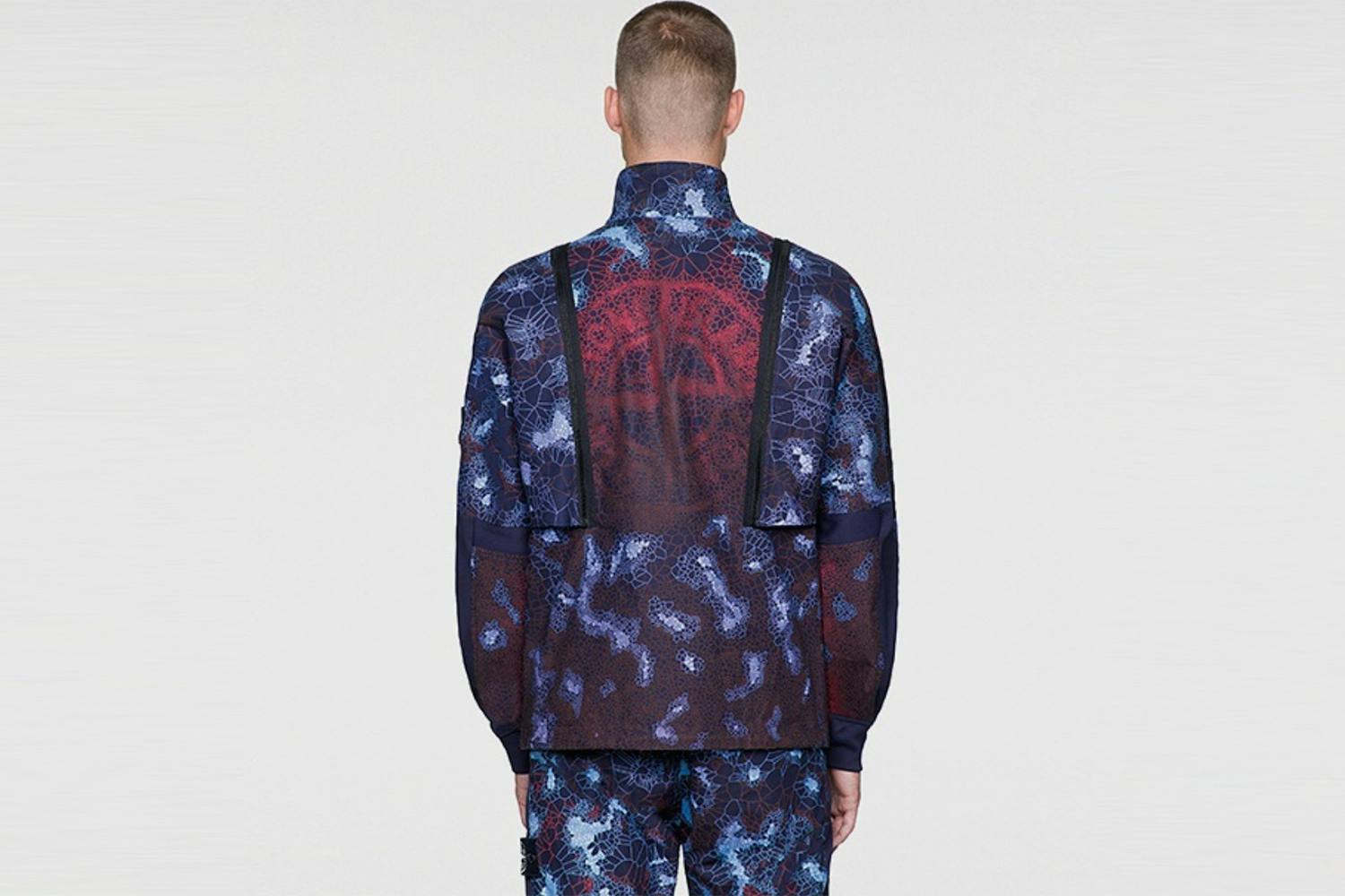 stone island ss19 printed heat reactive thermosensitive fabric