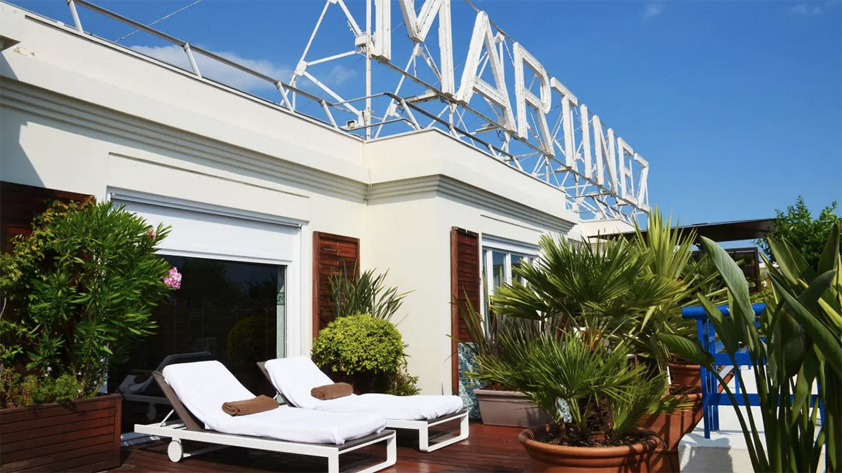 martinez hotel hotels plaza hotel the palms
