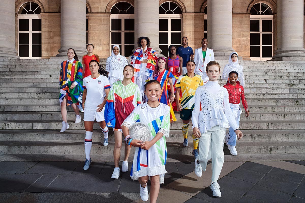 nike womens world cup event paris nike football