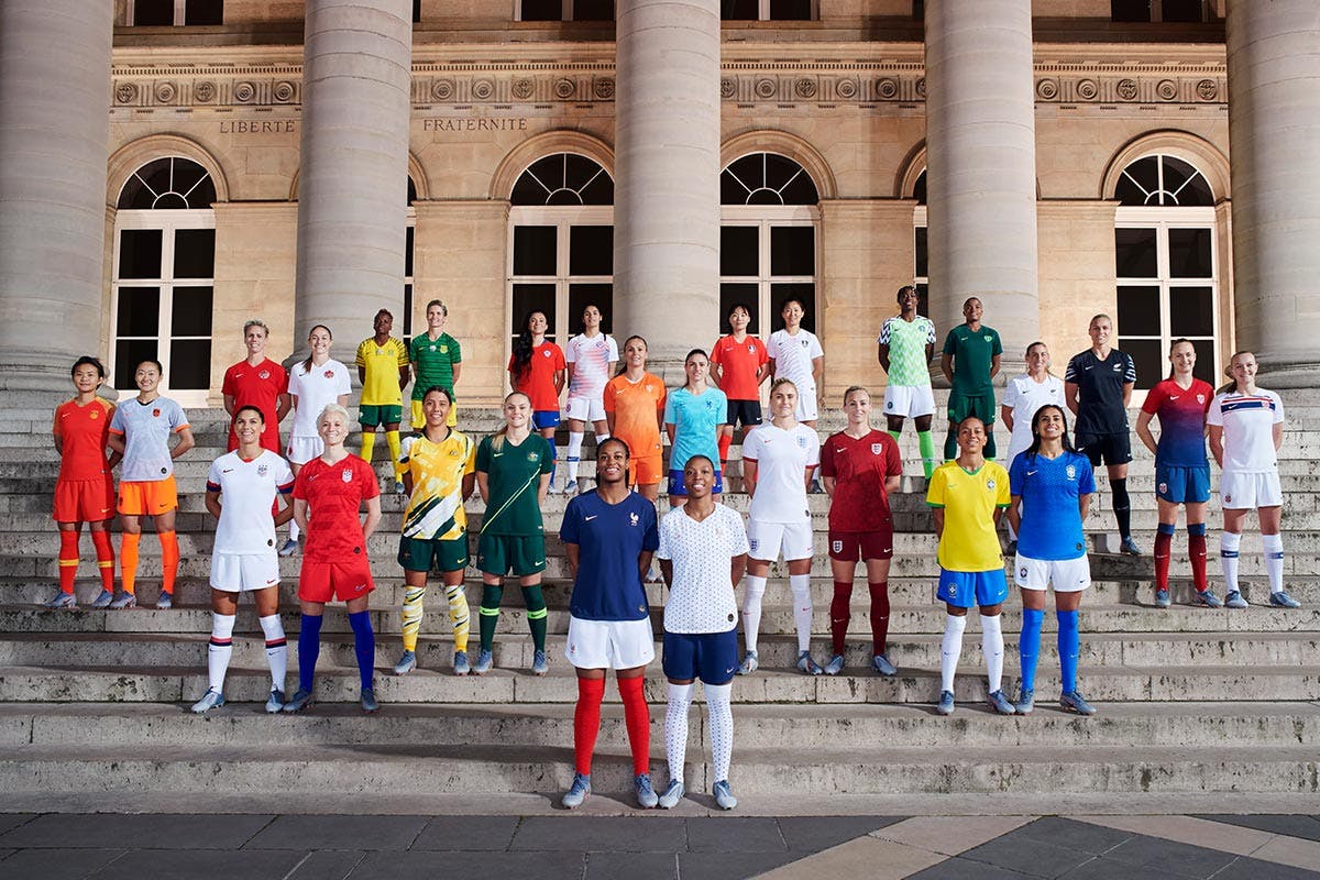 nike womens world cup event paris nike football
