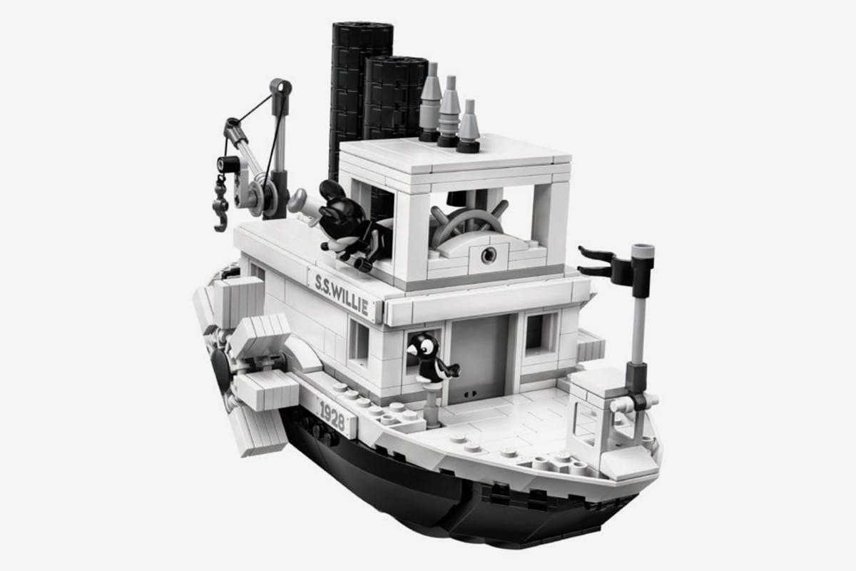 lego ideas steamboat willie set disney