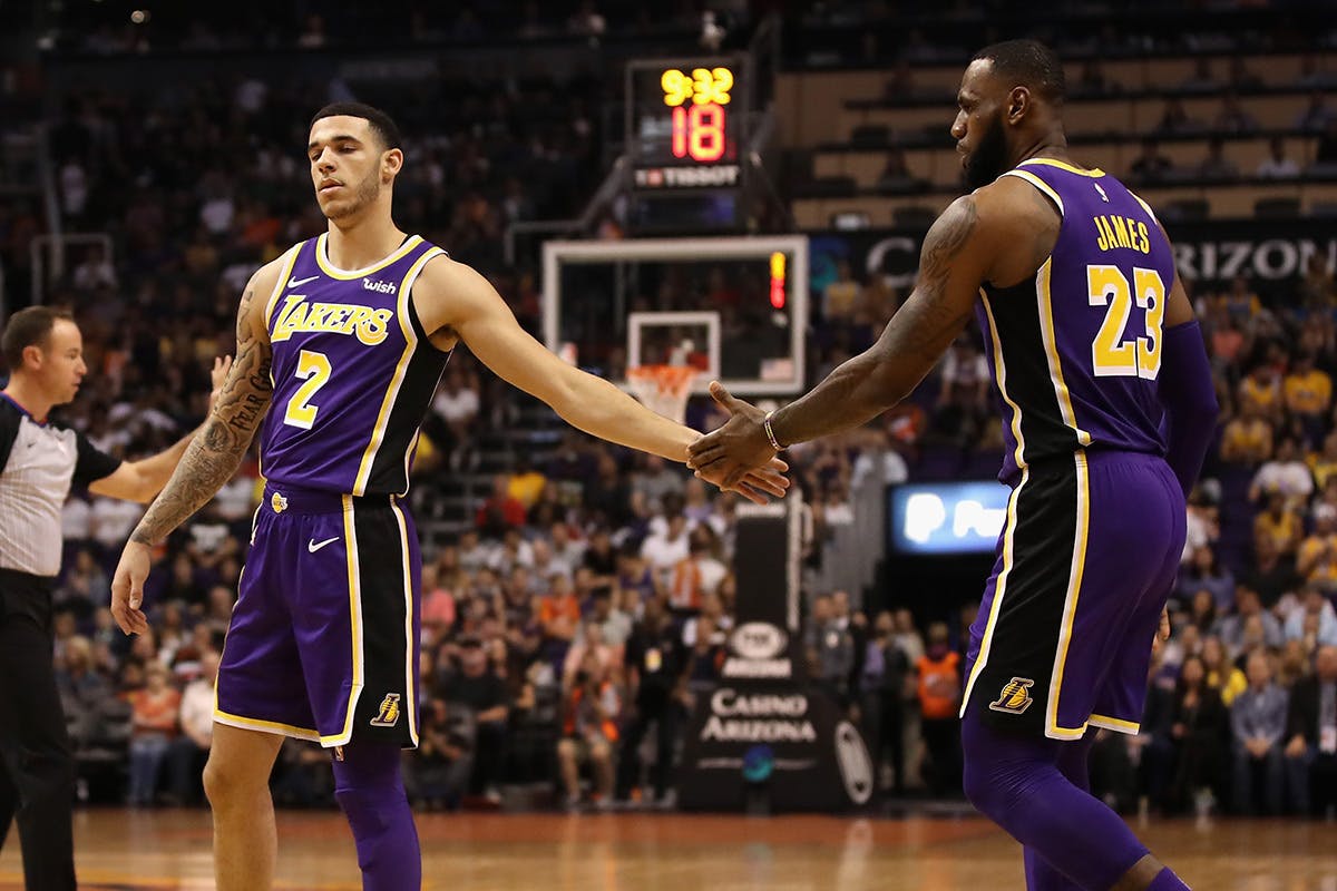 lebron james lonzo ball big baller brand nike