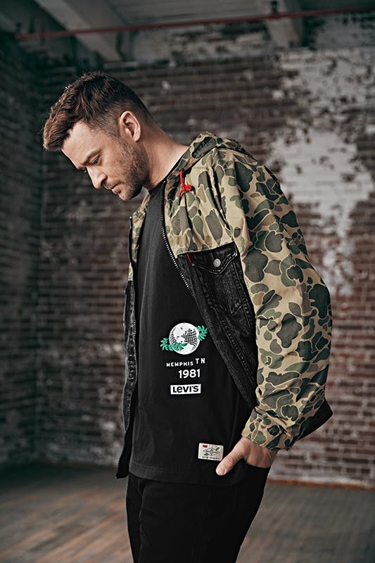 justin timberlake levis ss19 Levi's