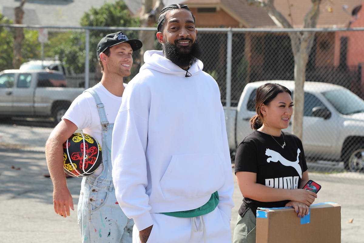 nipsey hussle memorial service