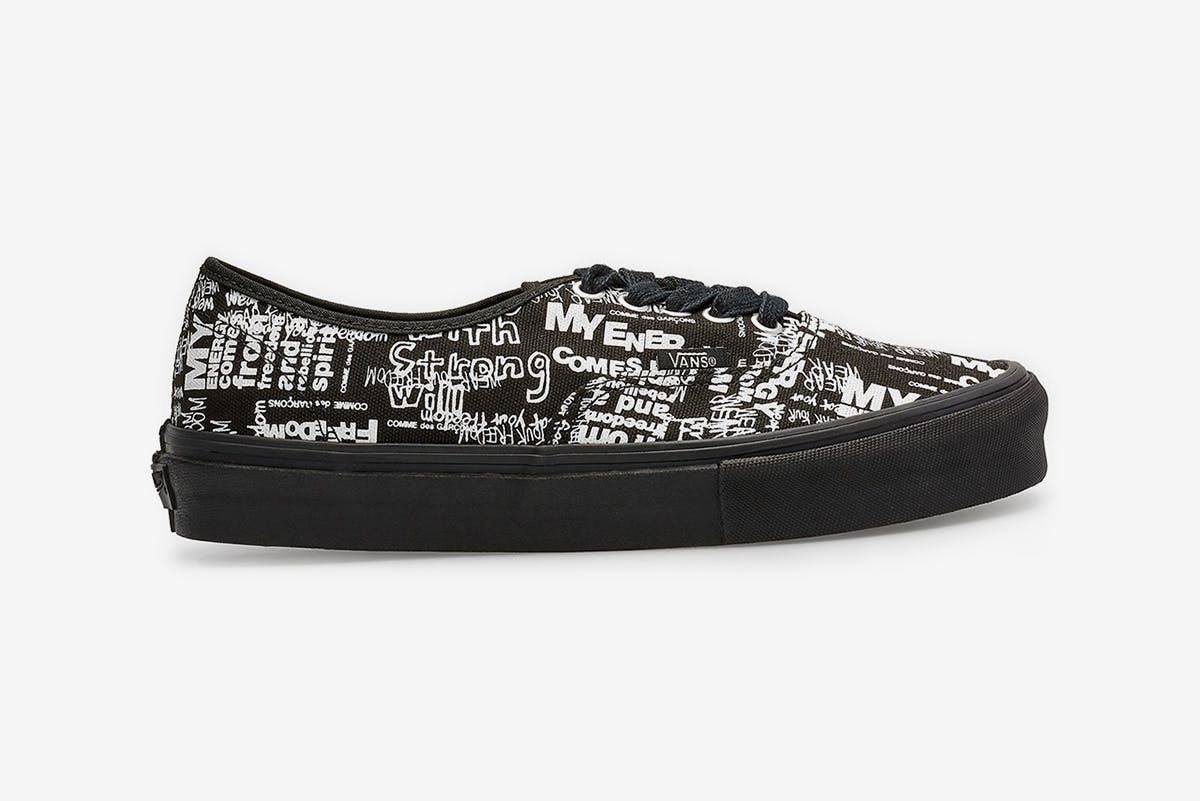 comme des garcons vans authentic release date price