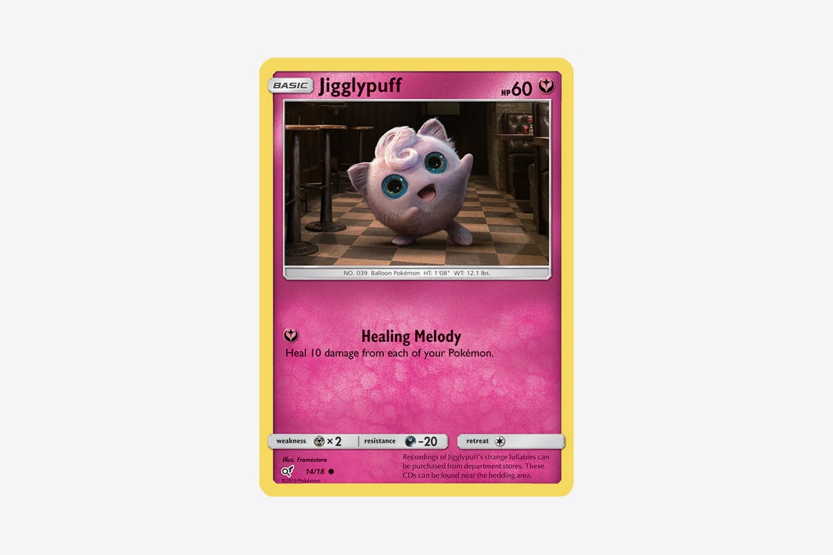 detective pikachu pokemon cards