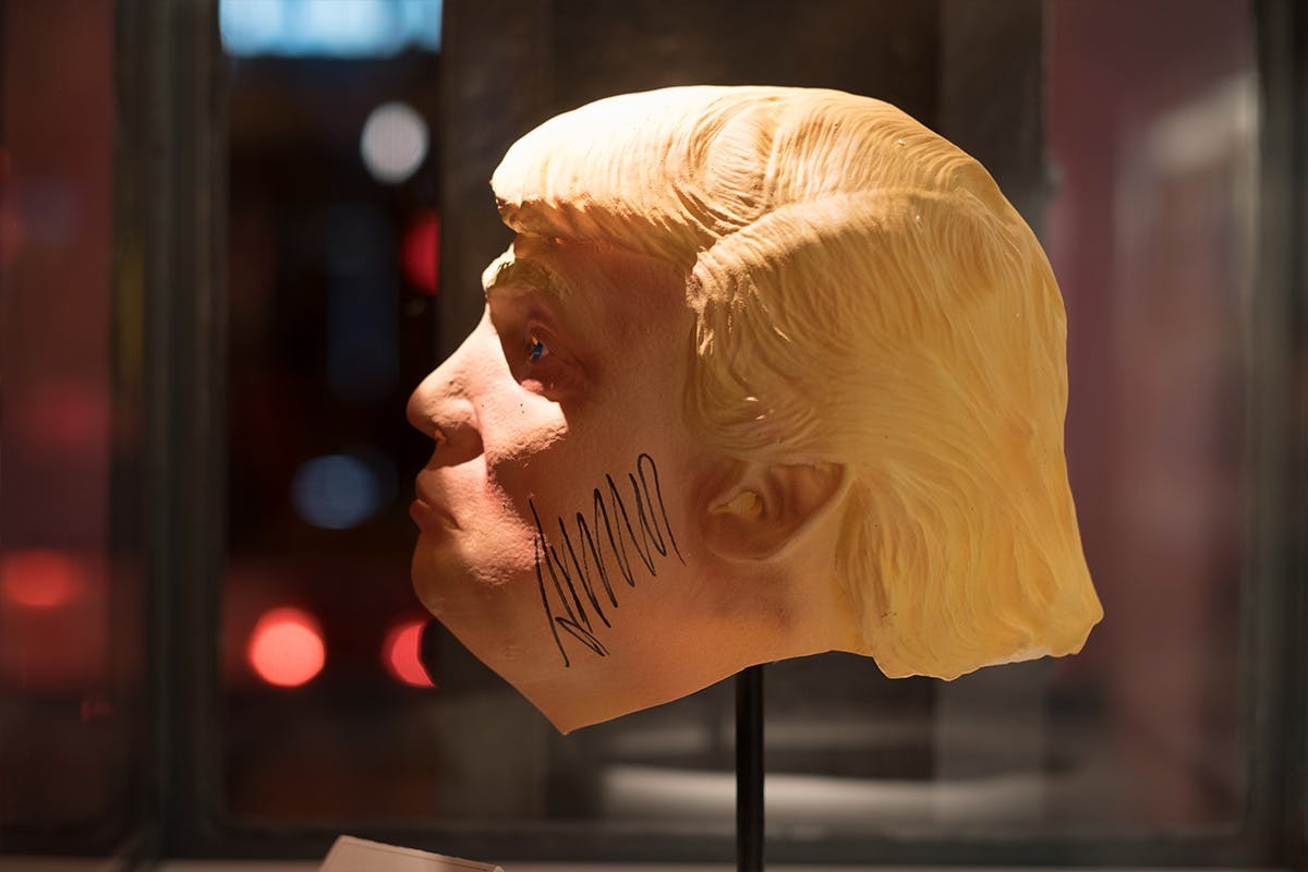 andres serrano donald trump exhibition Supreme