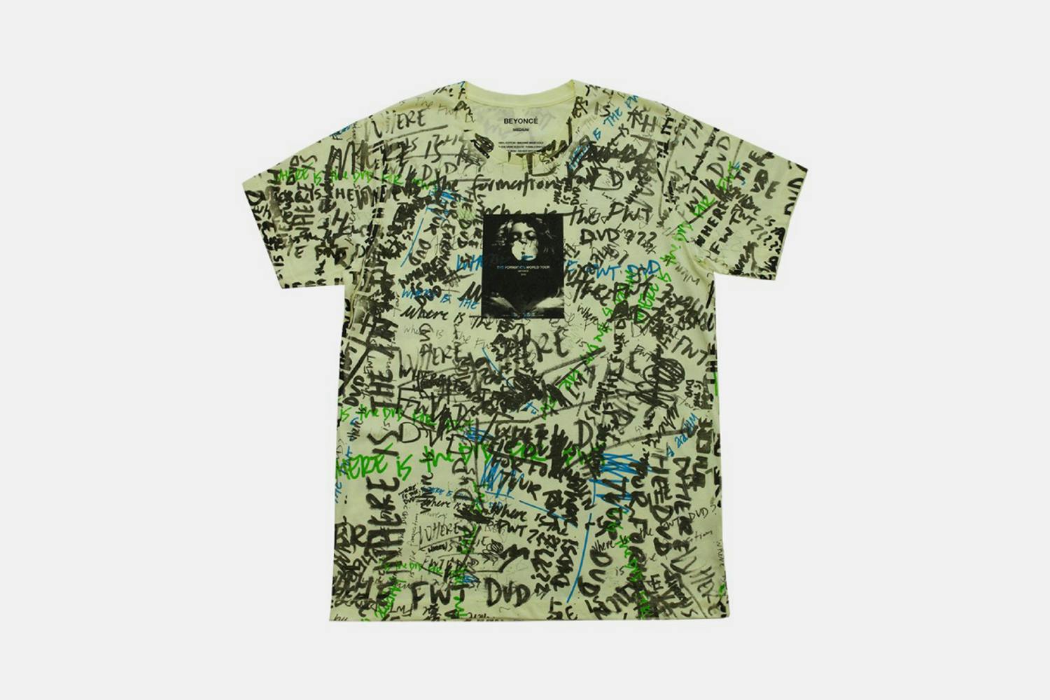 beyonce where is the fwt dvd tee