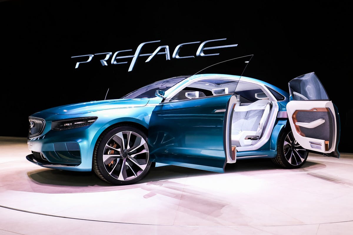 geely preface bmw shangai auto show
