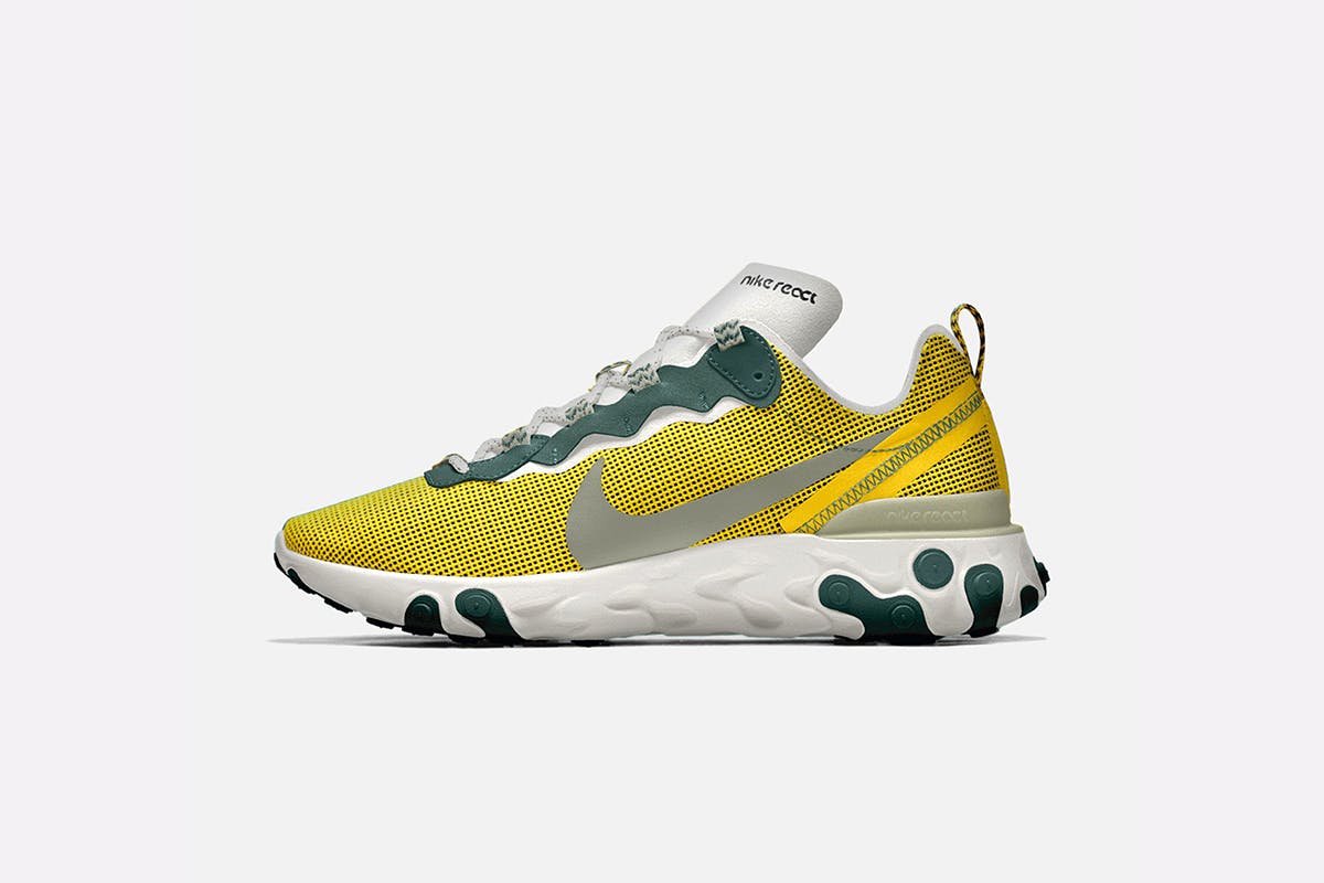 nike react element 55 by you release date Nike By You