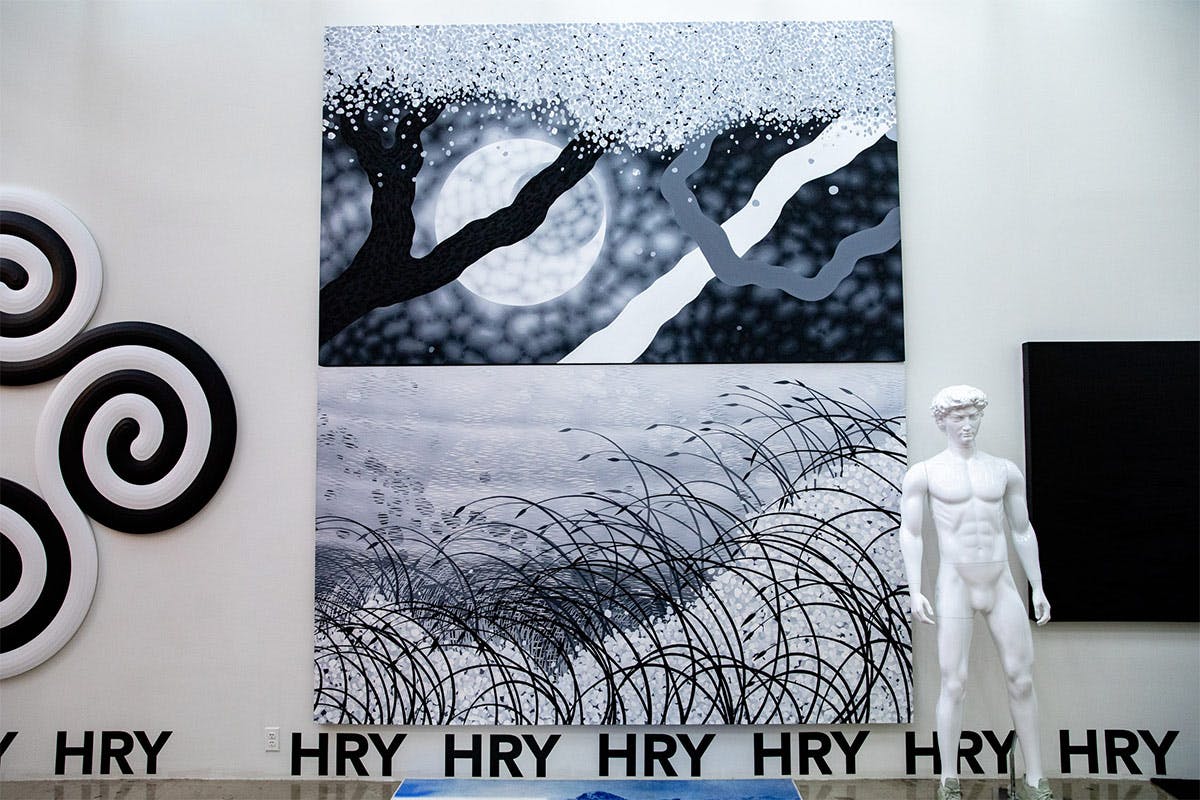 virgil abloh takashi murakami hry space
