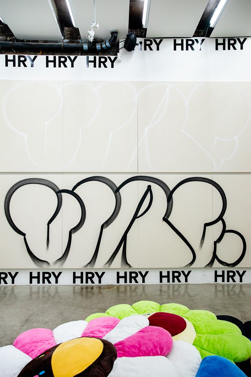 virgil abloh takashi murakami hry space